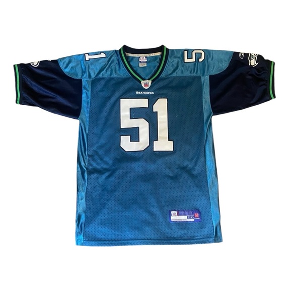 Seahawks Tatupu 51 RBK Football Jersey  🏈 SZ 50 - Picture 1 of 5